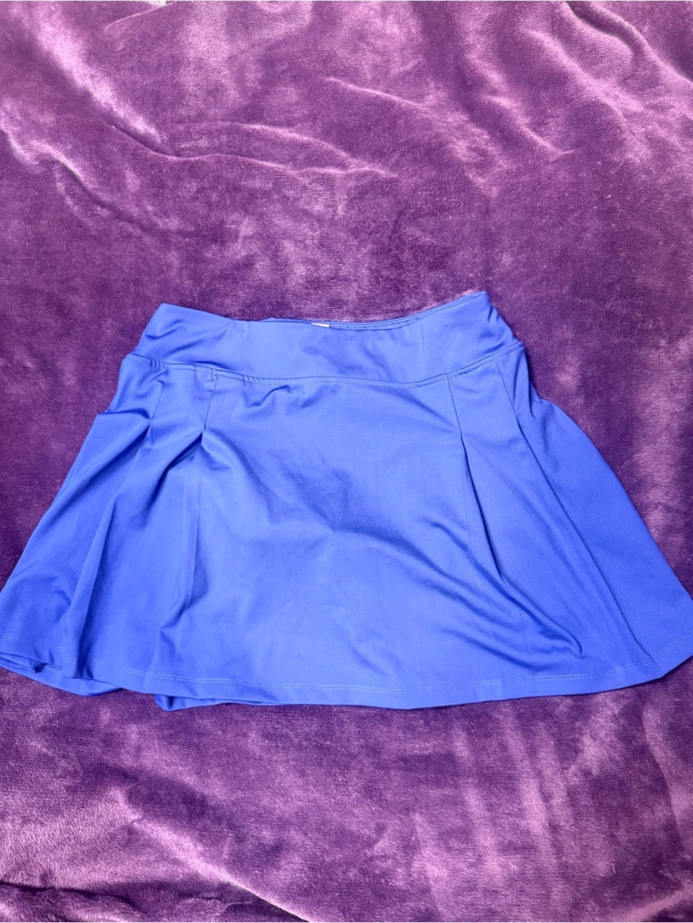Tommy Bahama Golf Women’s M Blue Pleated Performance Skort Built-In Shorts